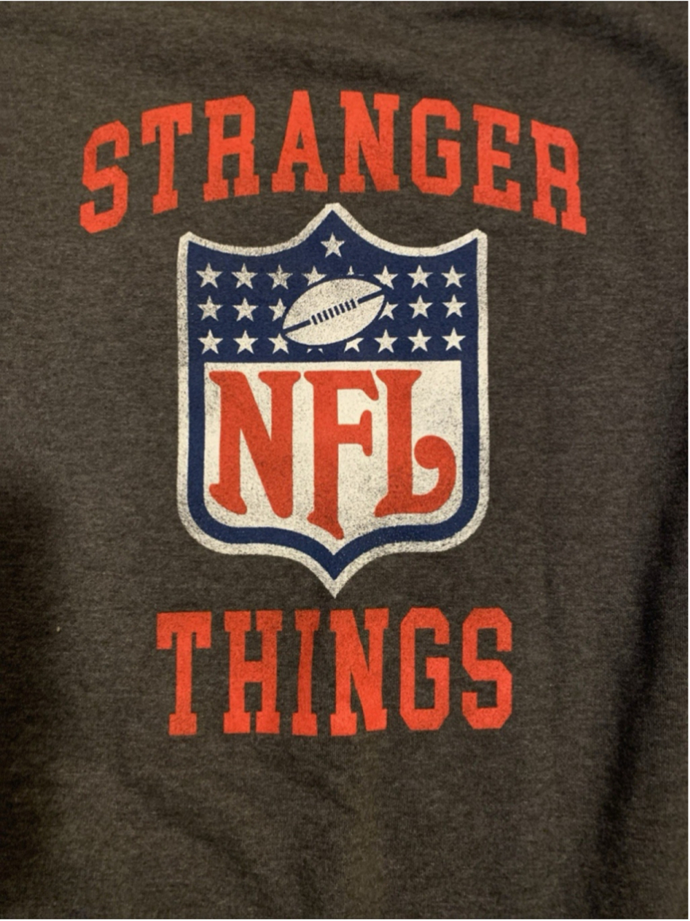Stranger Things NFL Holiday Sweater #11 On Back - Size Medium- New With Tags - Picture 2 of 9